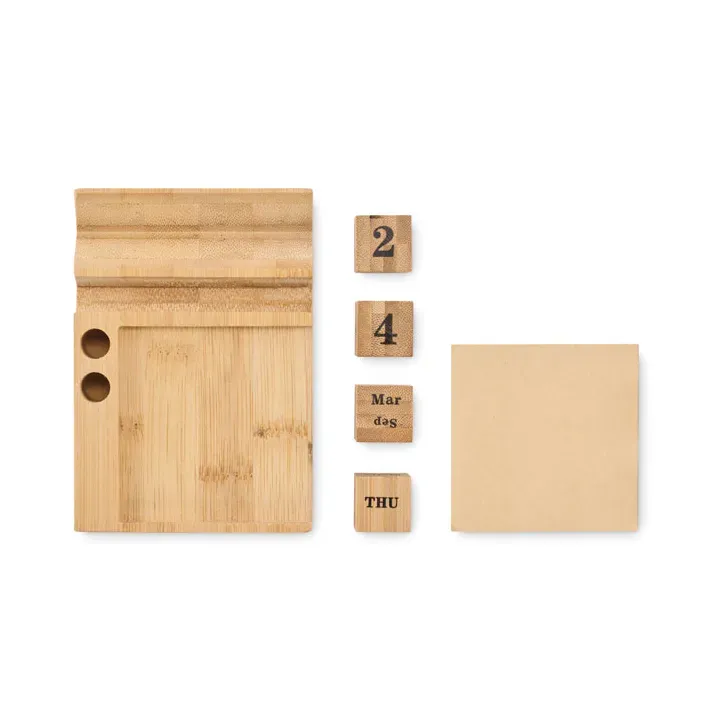 Bamboo desktop calendar - MO2250 (MOCN#40)